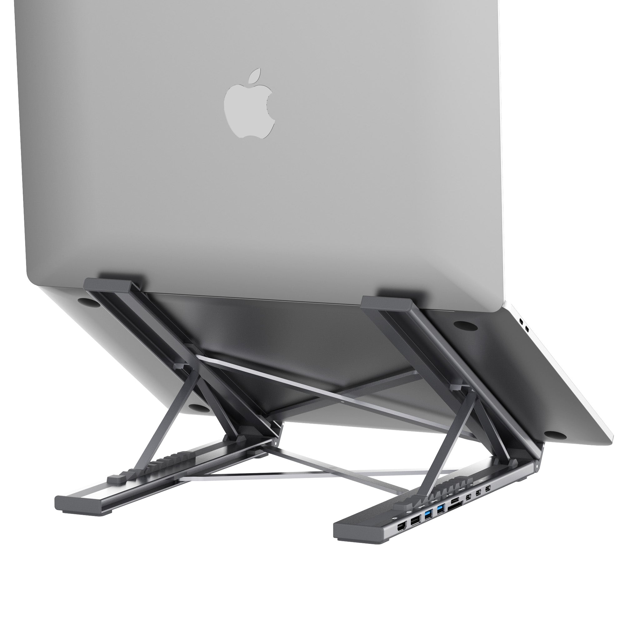 Mukiya Ultra: Open Cooling Design Aluminum Laptop Stand acting as Passive Heat Sink for Workstations