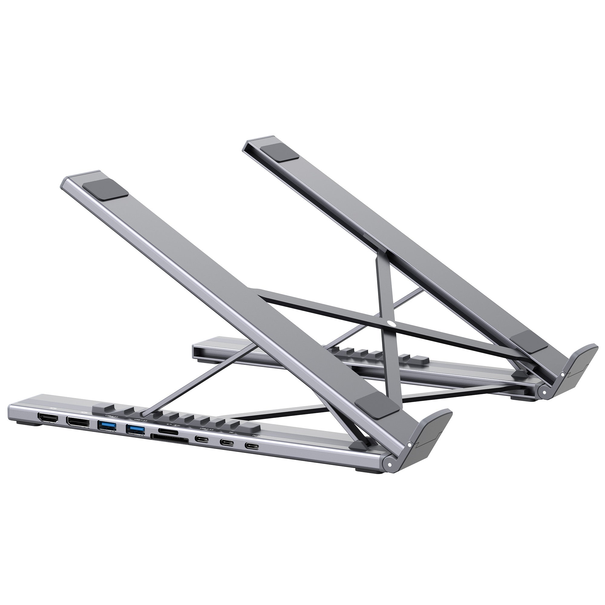 Mukiya Ultra: 8K Resolution USB-C Laptop Docking Station Stand