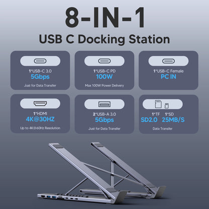 USB-C Laptop Dock Stand Core