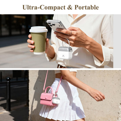 Compact Dual-Cable Power Bank