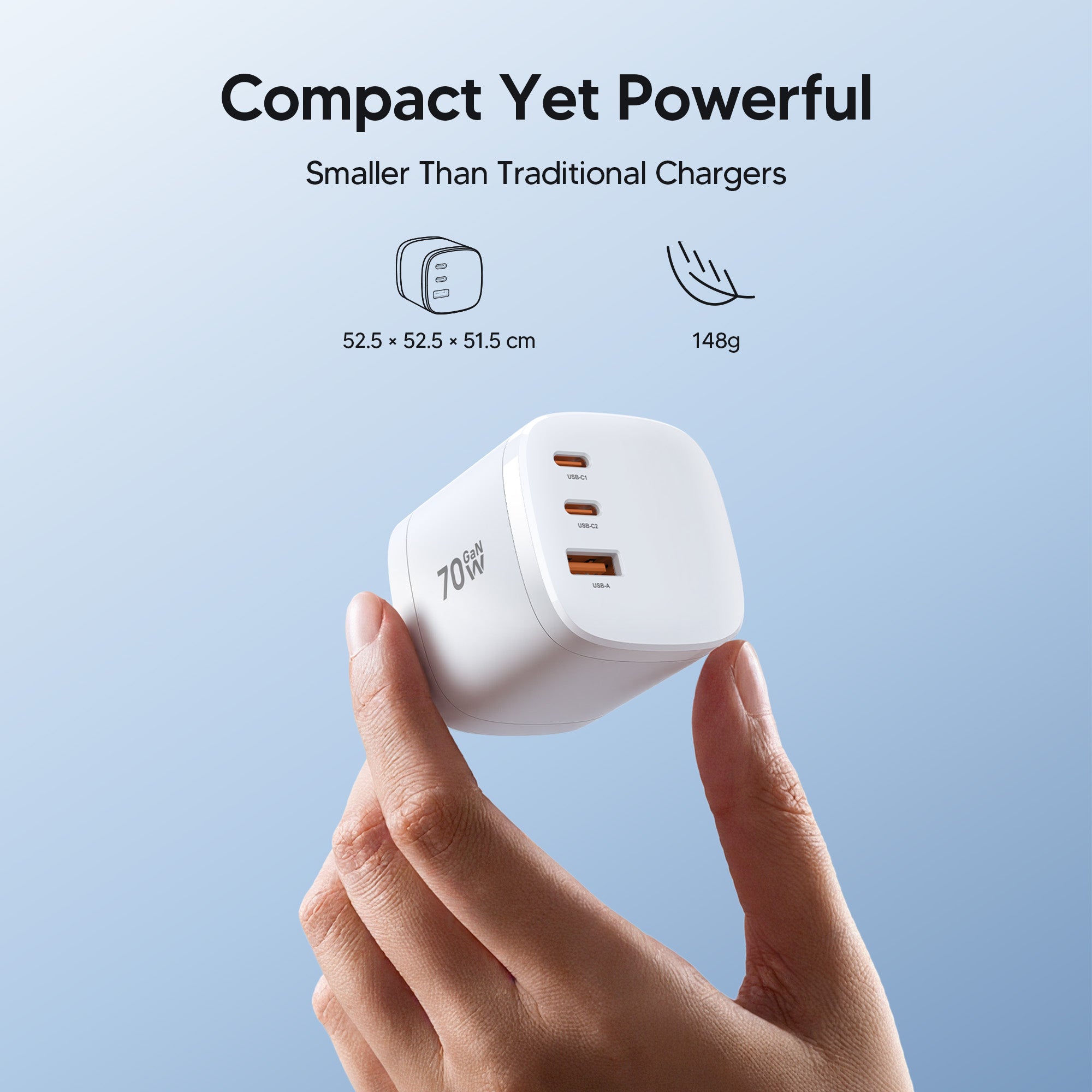 100W GaNマルチデバイス充電器